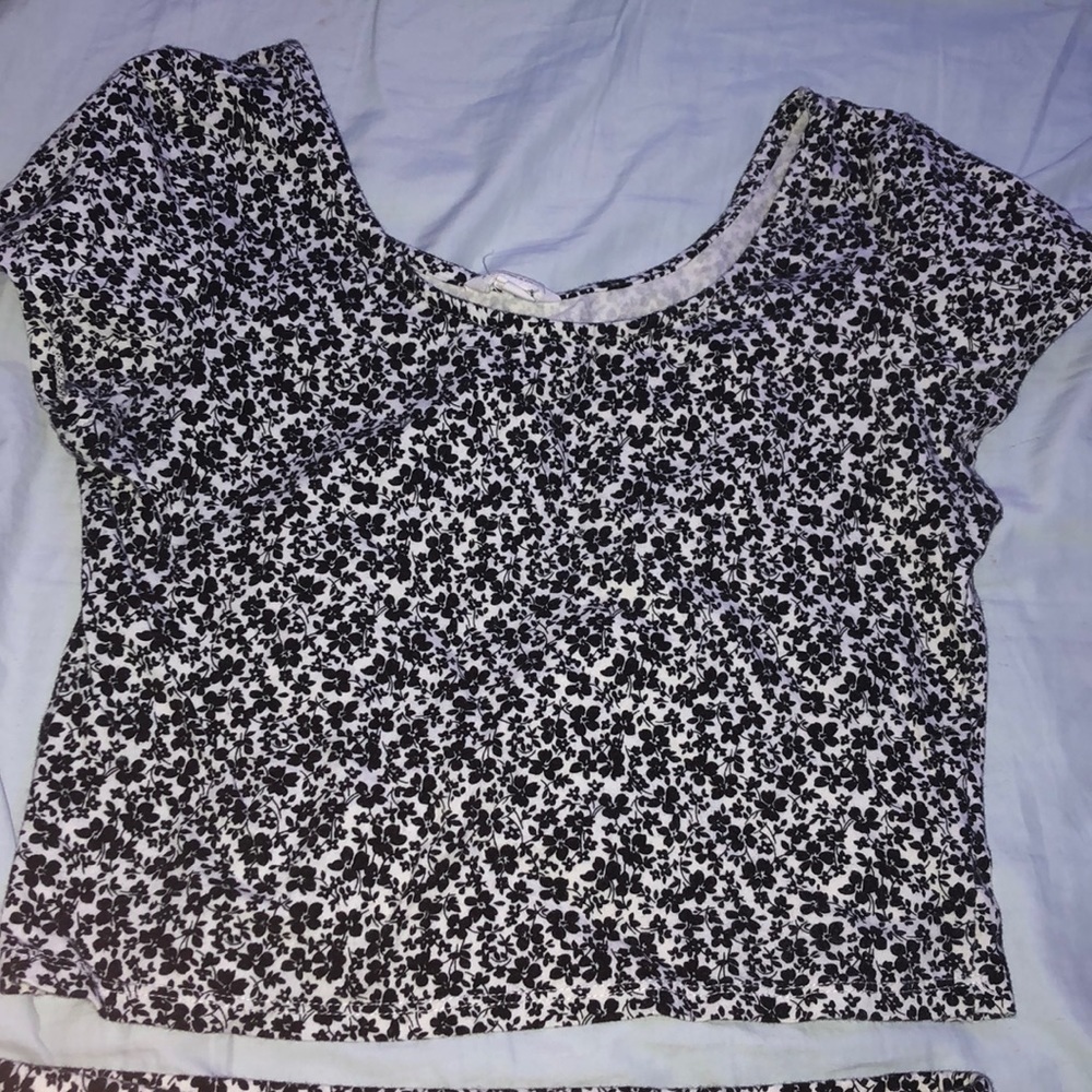 Top and Skirt Set